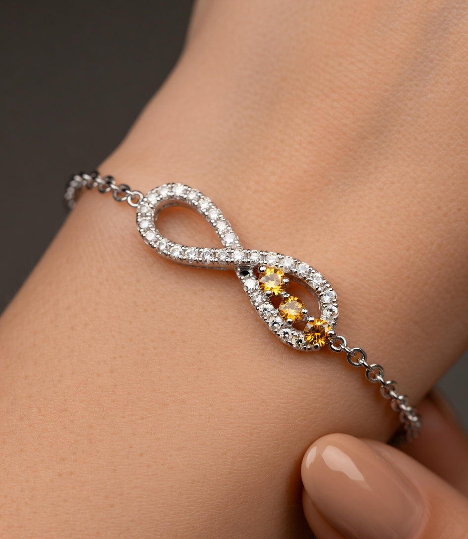 LOTUS SILVER PULSERA SRA.INFINITO.CORAZO