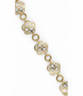 PULSERA ORO 18 KTES, CALADA, NACAR