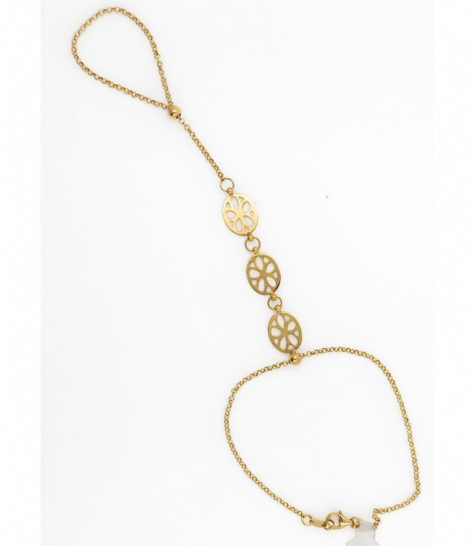 PULSERA ORO 18 KTES, INDIA