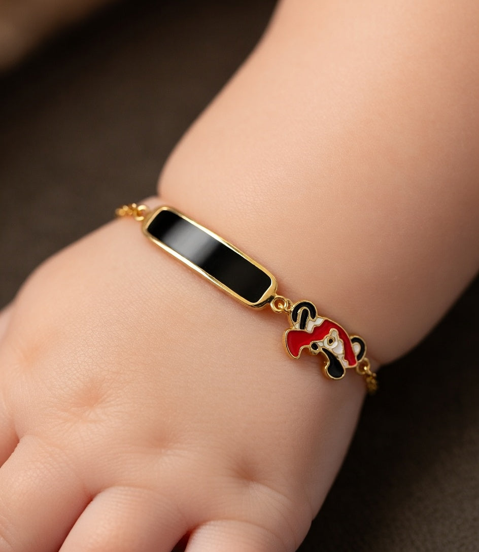 PULSERA BEBE ORO 18 KTES