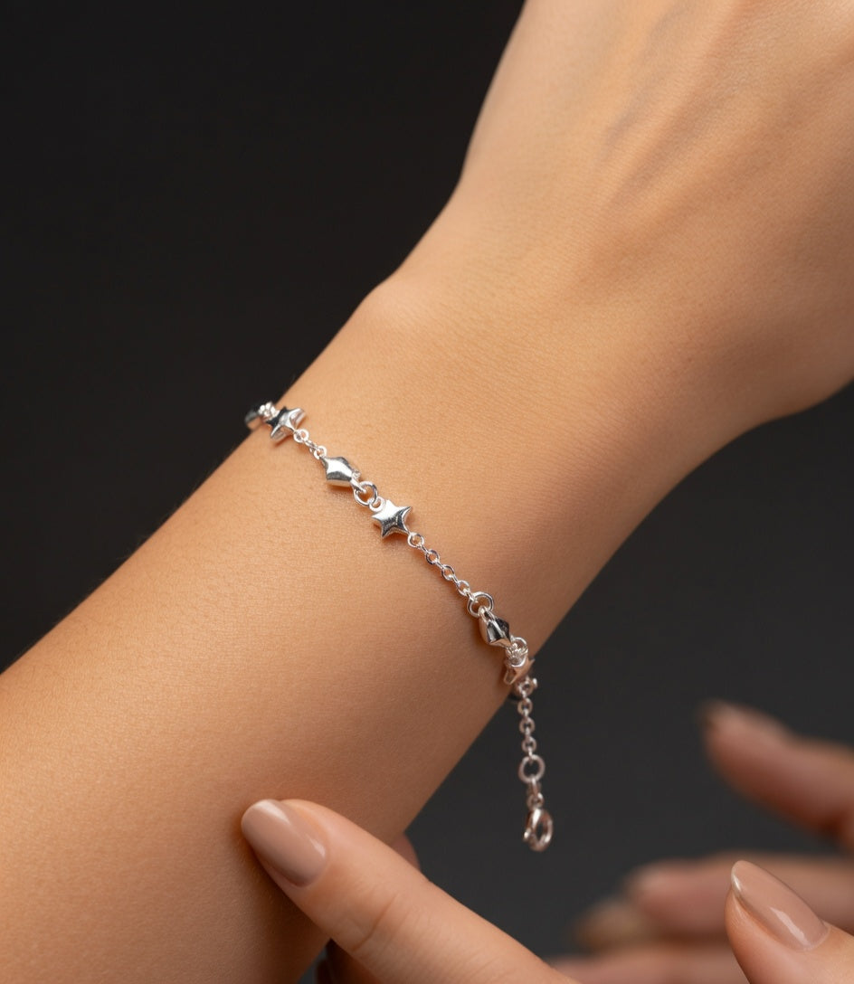 PULSERA PLATA LISA