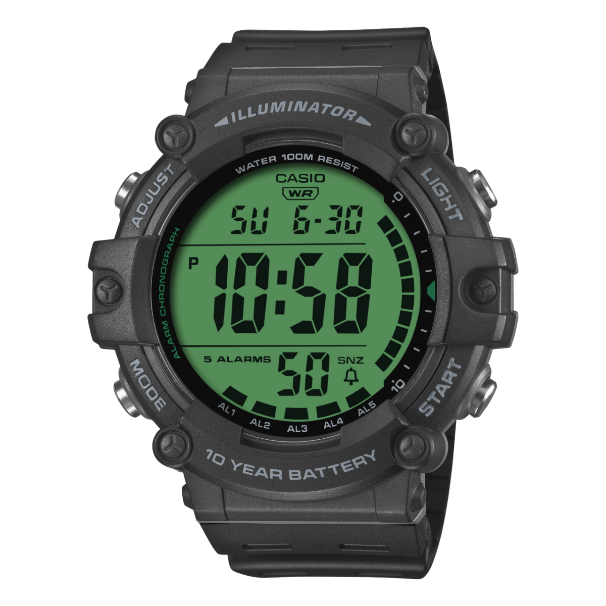 Reloj Casio Digital Sr. Ref: AE-1500WHC-1AVEF