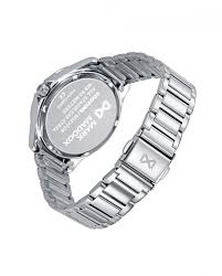 Reloj Mark Maddox mujer multifunción acero inoxidable bisel piedras - MM1008-57