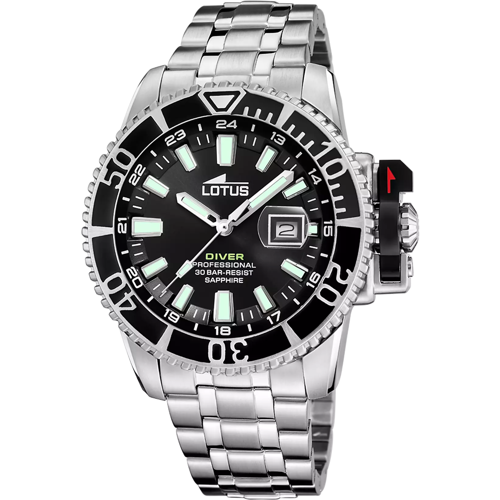 Reloj Lotus hombre esfera negra Ref. 18938/4