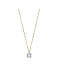 LOTUS PLATA COLLAR REDONDO ABIERTO