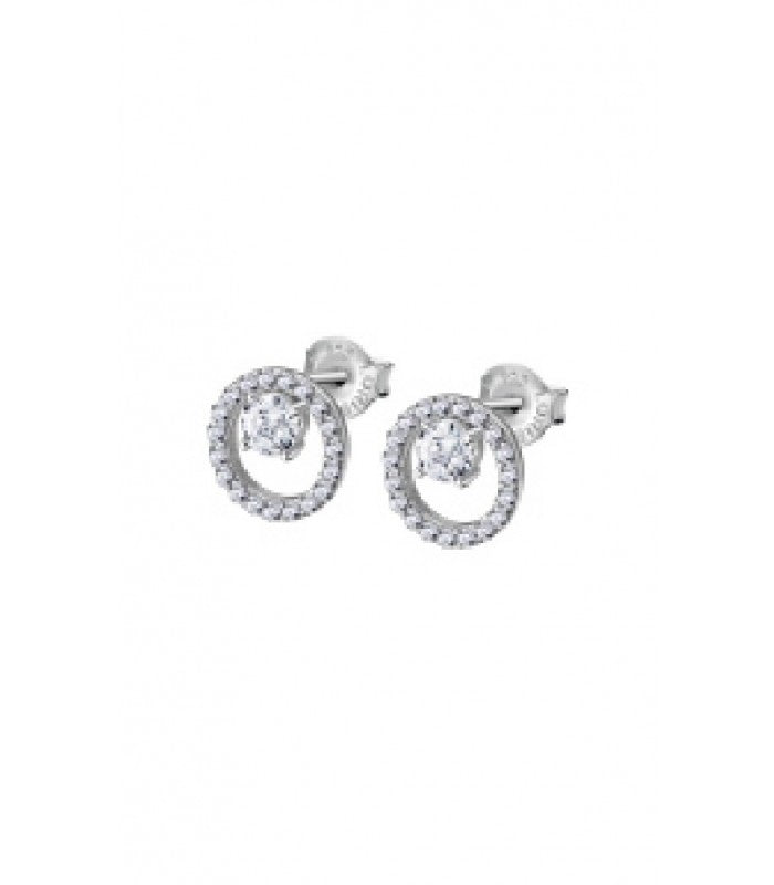 PENDIENTES PLATA CIRCONITAS