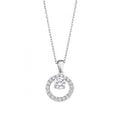 LOTUS PLATA GARGANTILLA CIRCULO