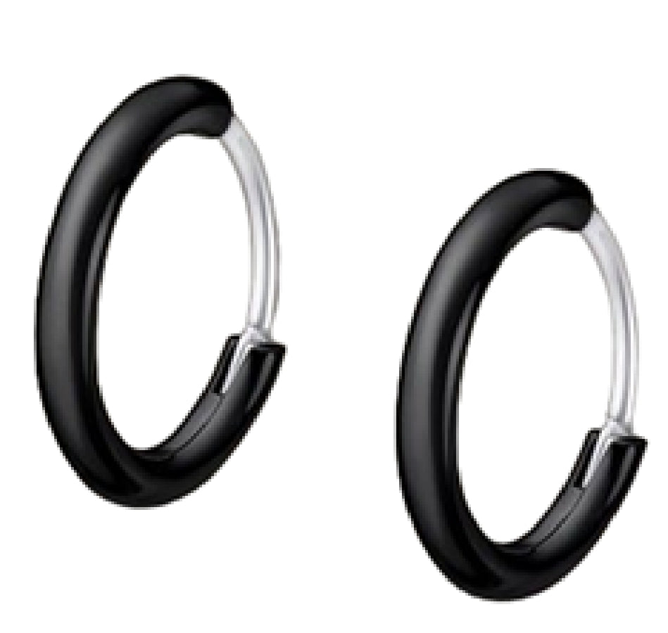 PENDIENTES LOTUS ARO NEGRO STYLE LS2174-4/3