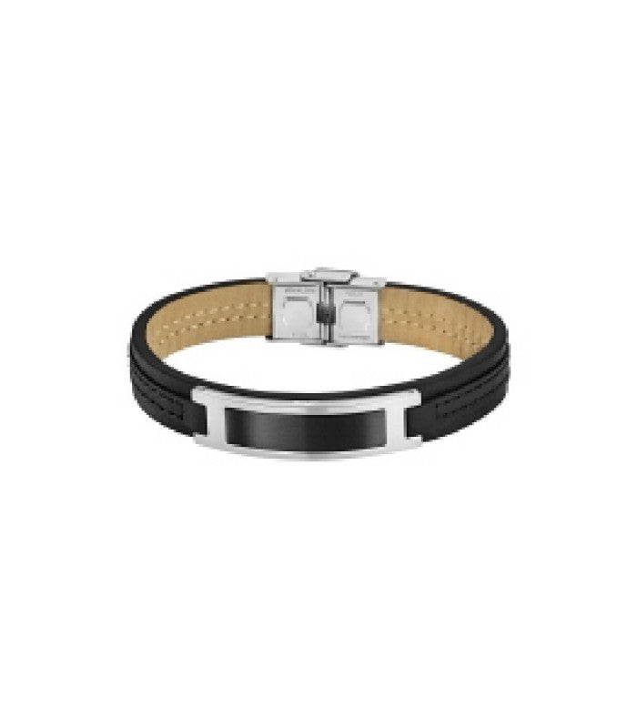 PULSERA CAB.NEGRO.ACERO