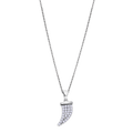 LOTUS SILVER COLLAR SRA CUERNO