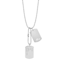 COLLAR PLACA MILITAR LOTUS STYLE URBAN MAN LS2139-1/1