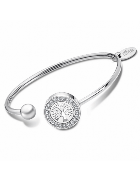 BRAZALETE ACERO LOTUS STYLE ÁRBOL DE LA VIDA