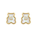 Pendientes Oro 18kt Bebé con Rosca