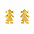 Pendientes Oro 18ktes Alta Calidad