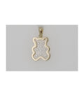PENJOLL OR 18 QUILATS ZIRCONITES CRISTALL