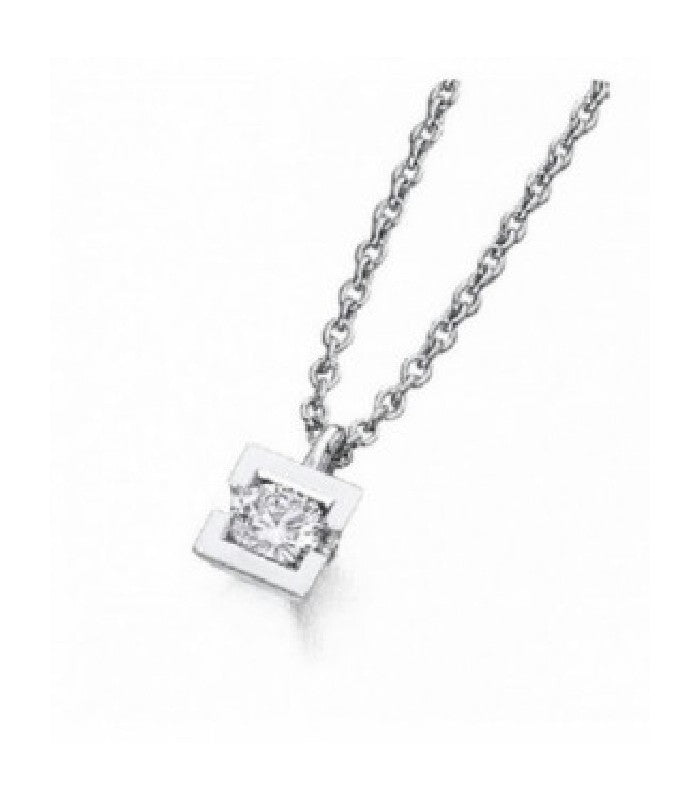 COLGANTE ORO BLANCO 18 KTES