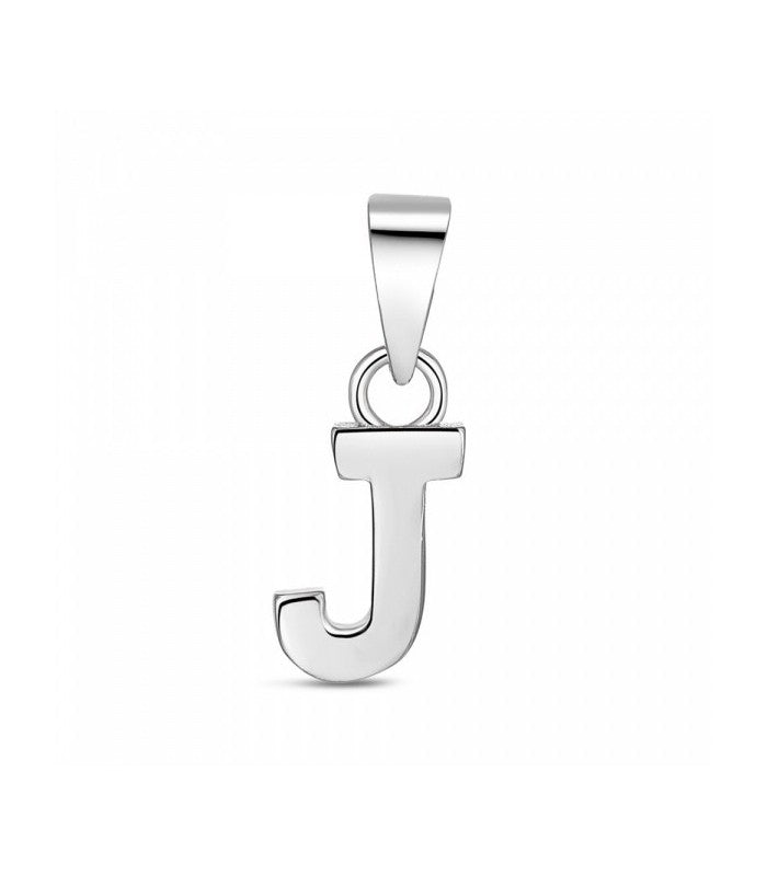 COLGANTE PLATA LETRA J