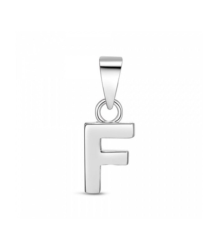 PENJANT PLATA LLETRA F