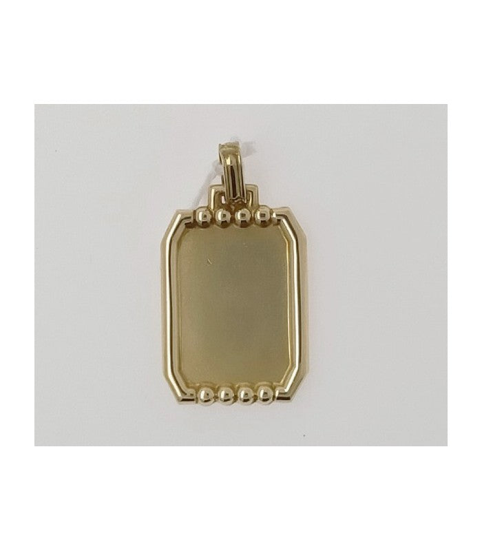 PLACA ORO 18 KTES 12125