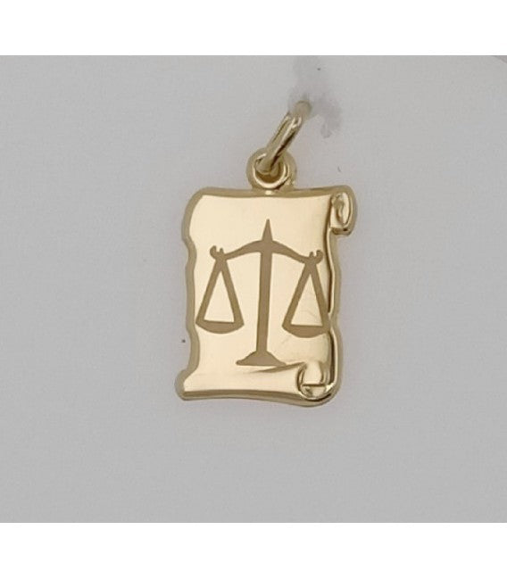 PLACA ORO HOROSCOPO LIBRA