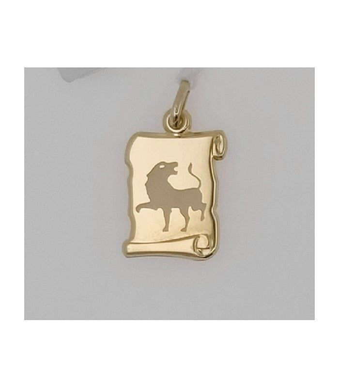 PLACA ORO HOROSCOPO LEO