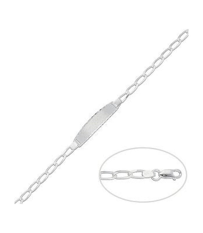 PULSERA PLATA NO ME OLVIDES SRA.