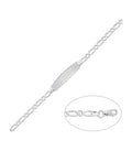 PULSERA NO ME OLVIDES PLATA