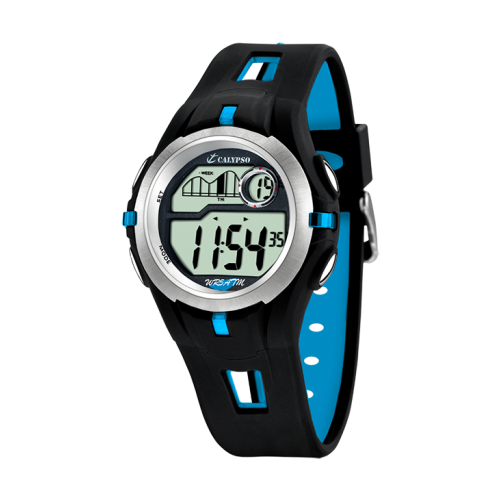 Reloj Calypso hombre digital pantalla grande correa de resina Ref. K5511/2