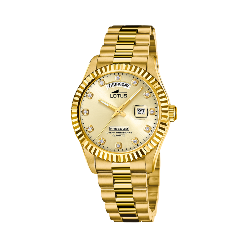Reloj Lotus hombre esfera champán Ref. 18857/5
