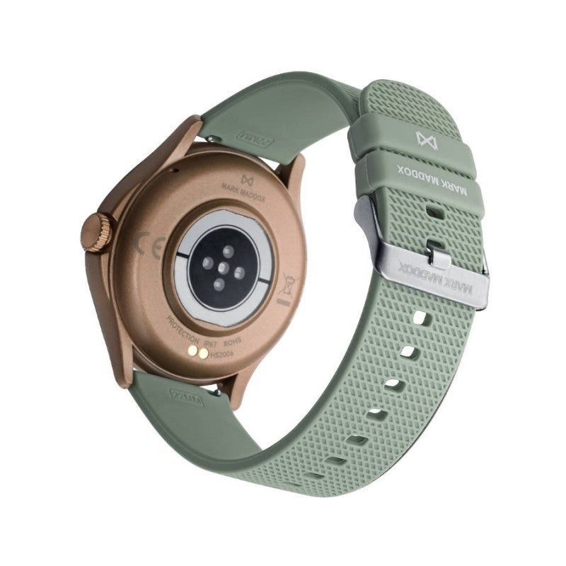 Reloj Mark Maddox unisex smart urbano policarbonato correa verde - HS2006-70