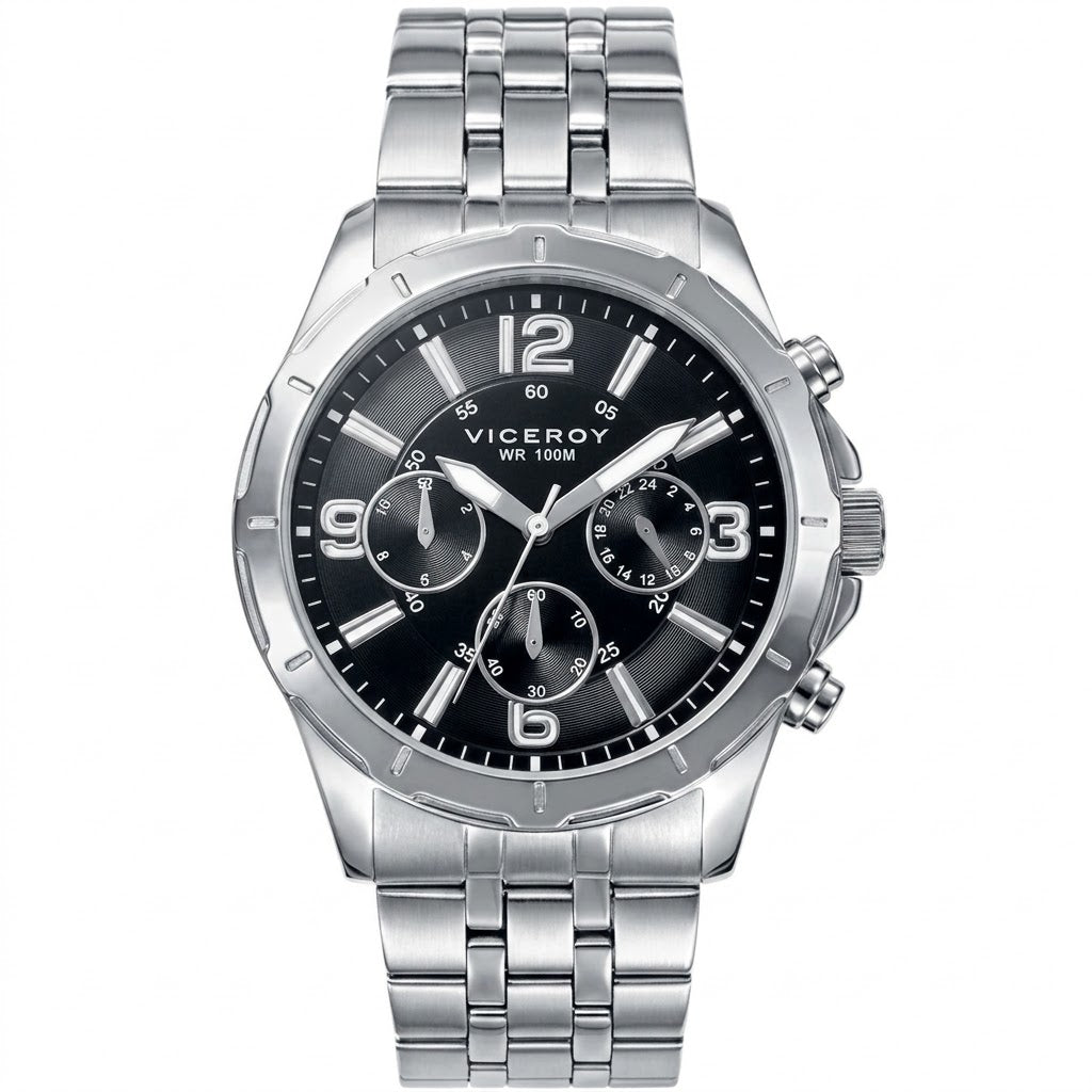 Reloj Viceroy hombre urbano esfera negra Ref. 40521-55