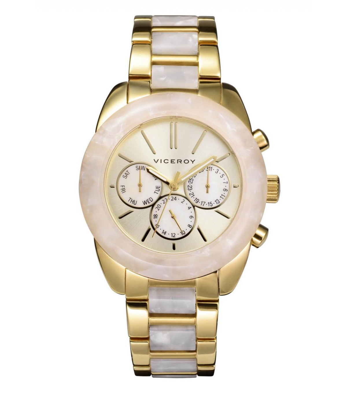 Reloj Viceroy hombre Magnum cronógrafo acero correa eslabones Ref. 40726-27