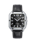 Reloj Viceroy hombre Magnum caja de acero correa piel negra - 401321-55