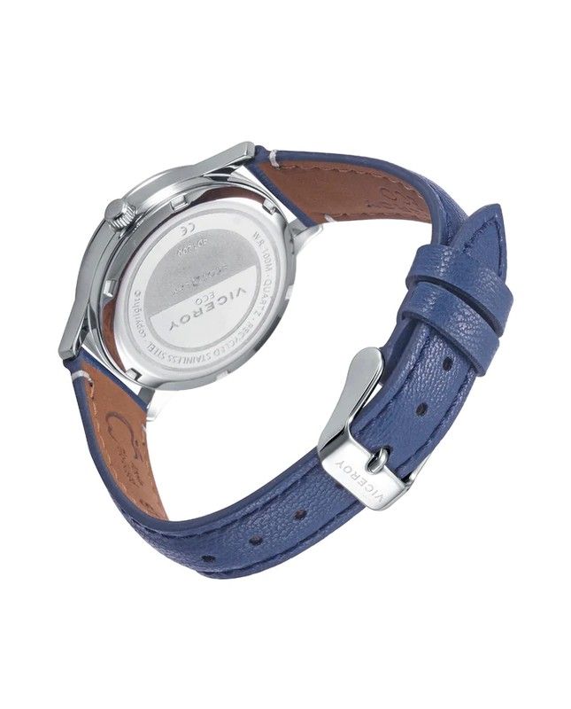 Reloj Viceroy mujer Ecosolar de acero con esfera azul Ref. 401200-37