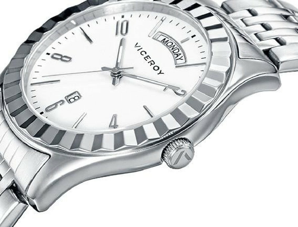 Reloj Viceroy Hombre elegante de acero Ref. 46645-85