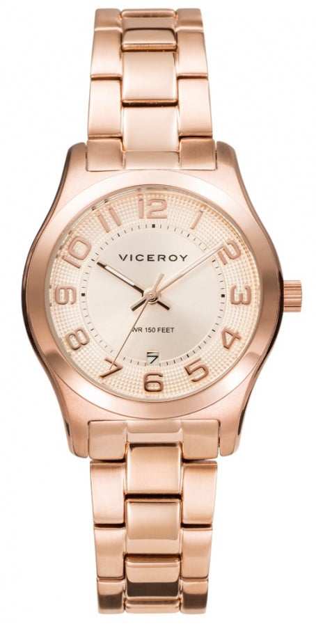 Reloj Viceroy hombre Grand clásico armis de acero esfera negra Ref. 40686-75