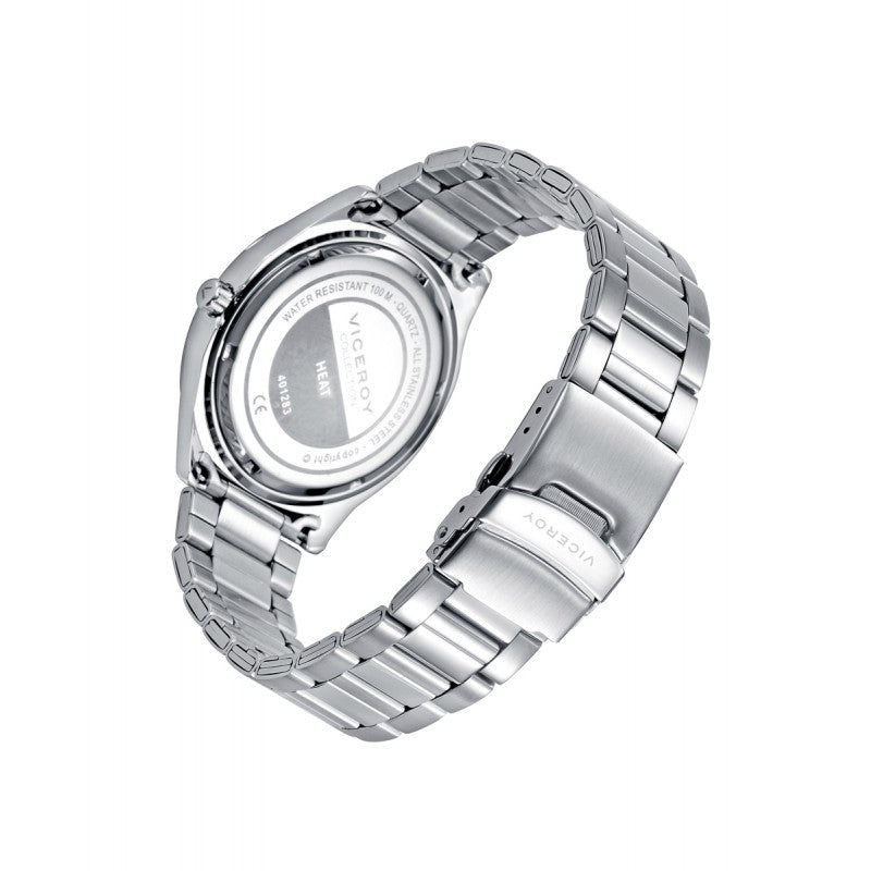 Reloj Viceroy hombre Heat analógico de acero esfera Negro Ref. 401283-97